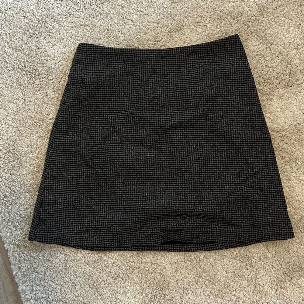 Aritzia Wilfred Wool Mini Skirt